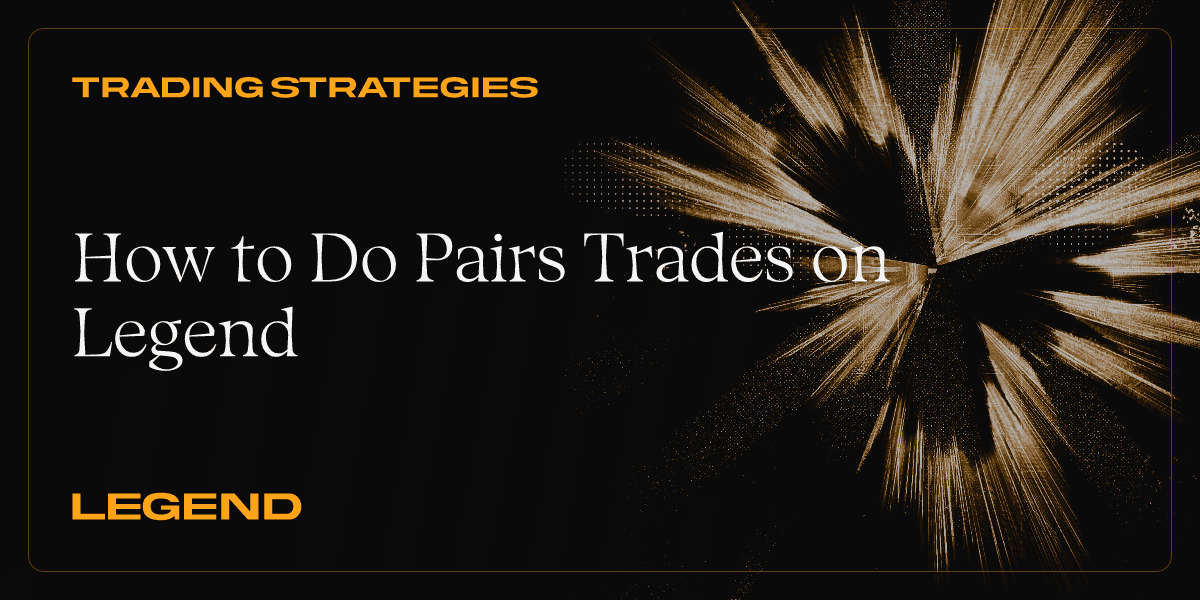 How to Do Pairs Trades